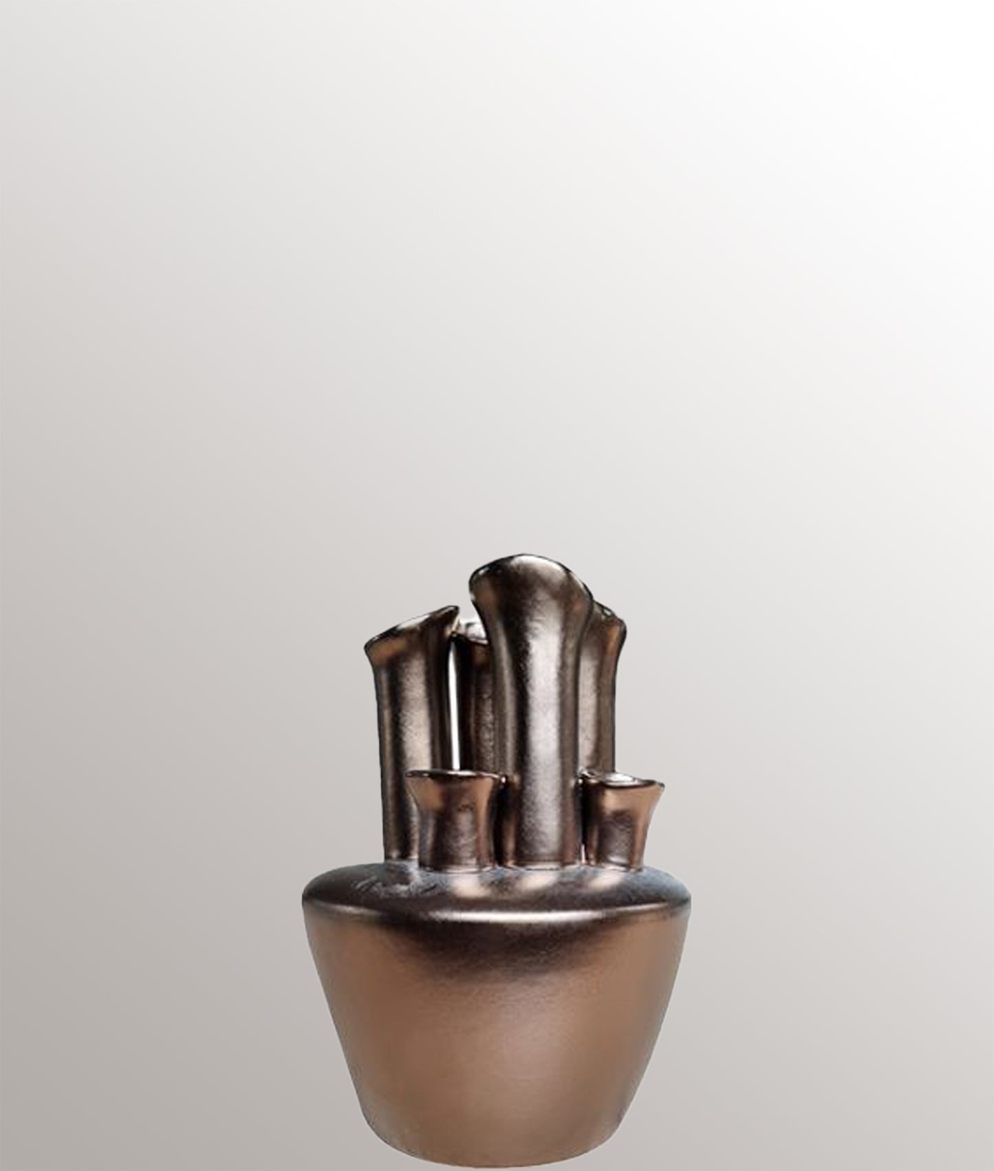 Tuba vaas mat Bronze