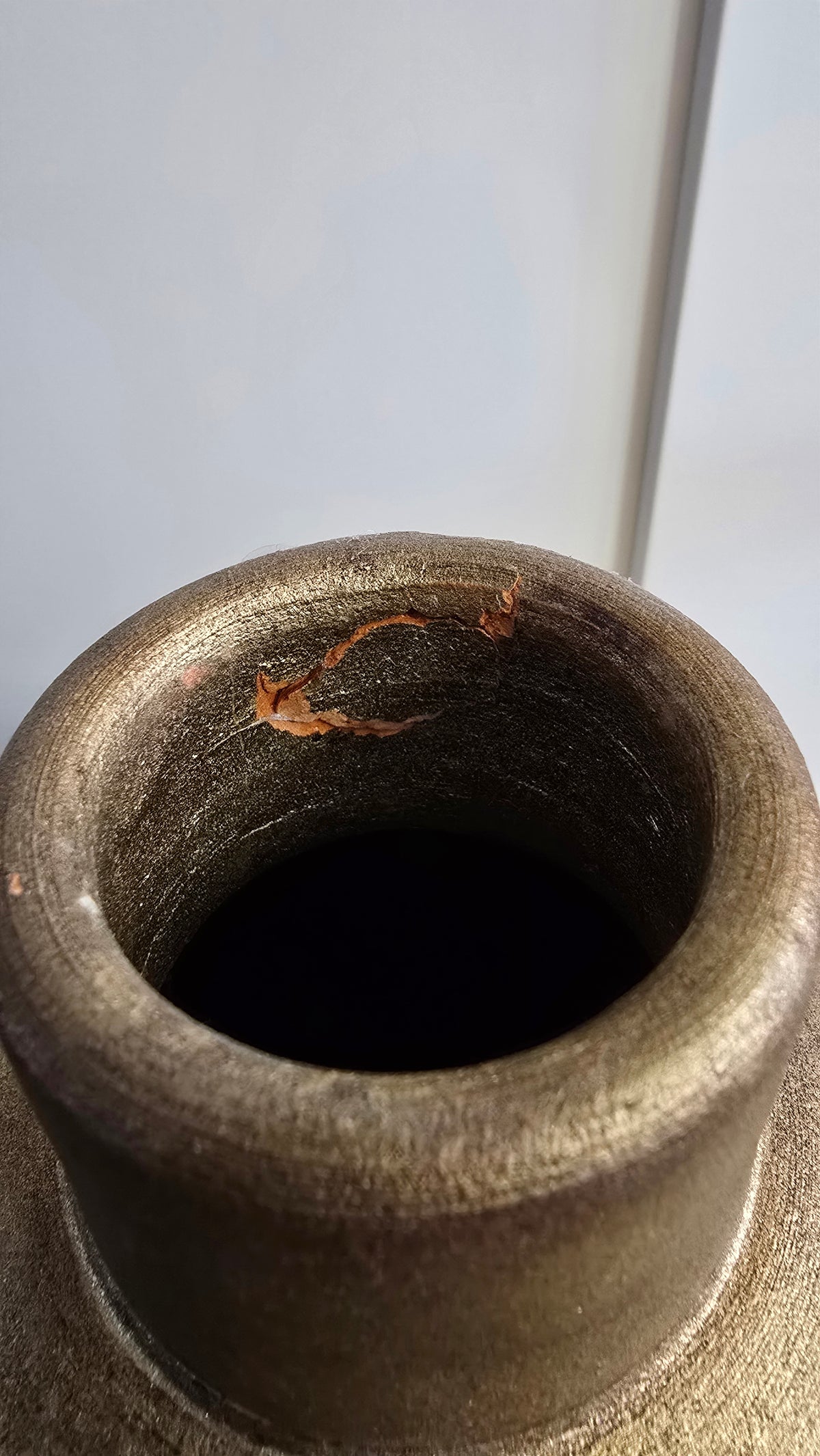 Vase Alto Or mat