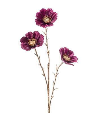 Cosmos spray x3 purple-gold