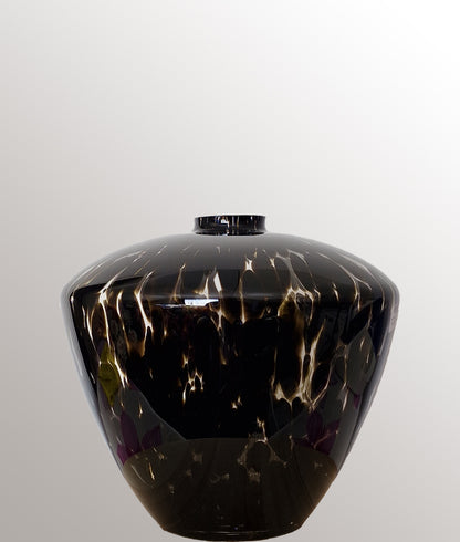 Vase imprimé tigre noir