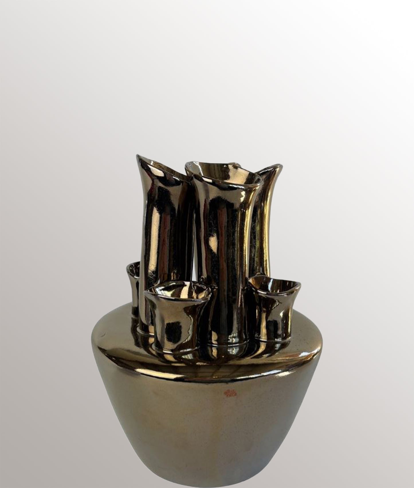 Tuba vaas glans bronze